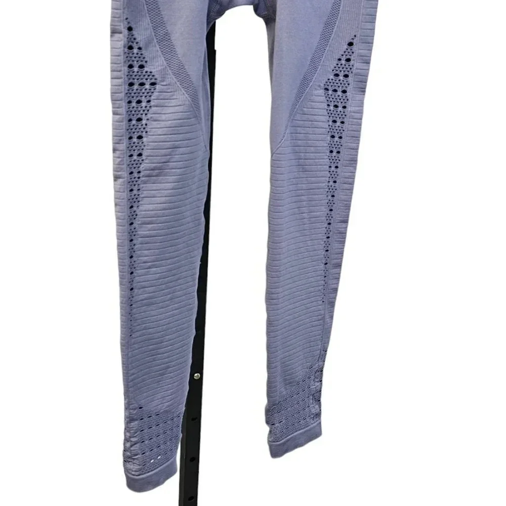 Gymshark Energy Seamless Leggings Size XS Purple Athletic Activewear - Picture 7 of 7